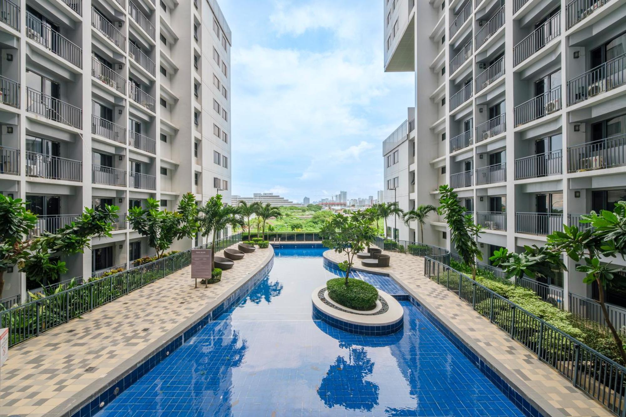2 Side-By-Side P00L Front Condos, 6 Beds, 2 Cr, 2 Kitchen For 10 Guests At Moa 마닐라 외부 사진